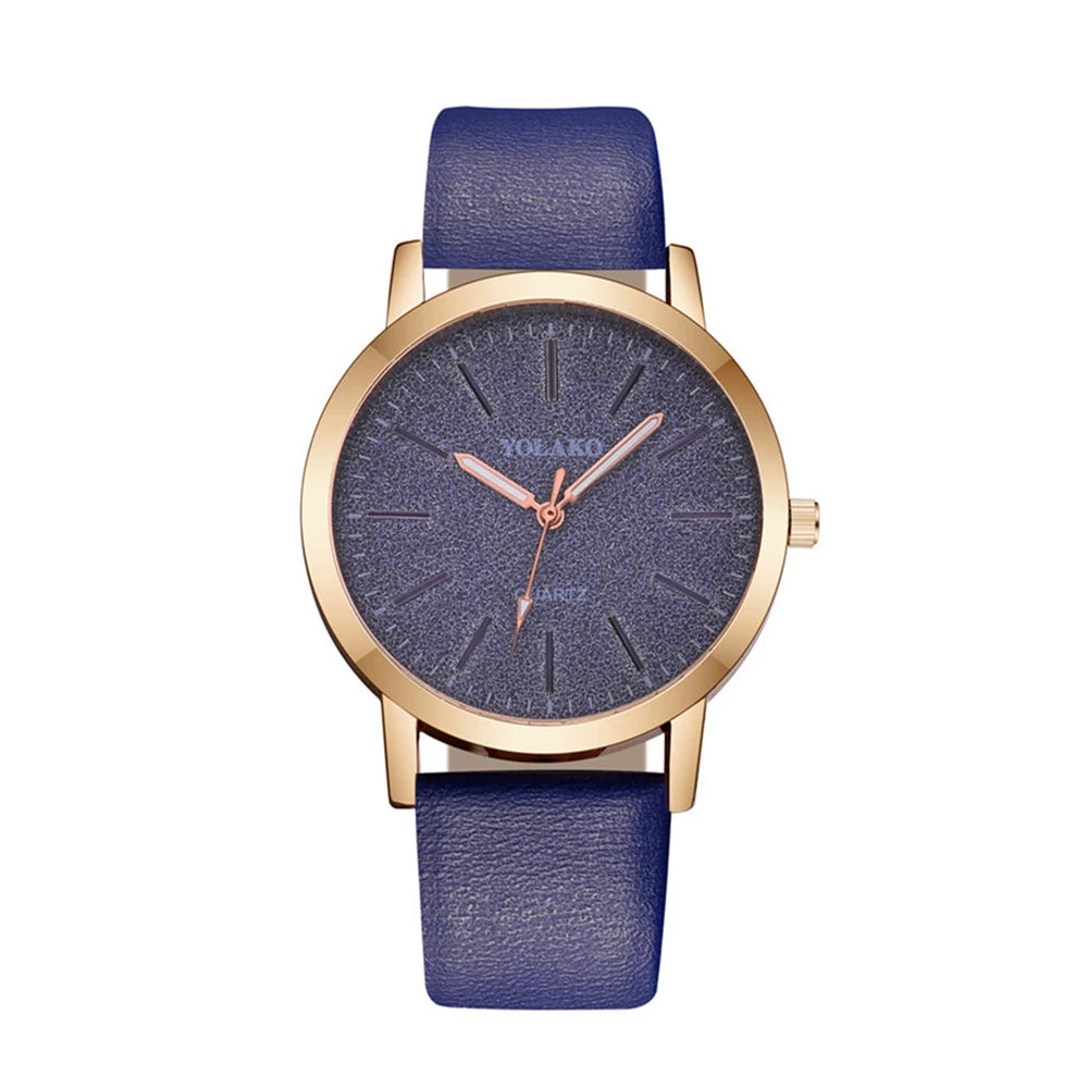 Relógio Feminino Leather