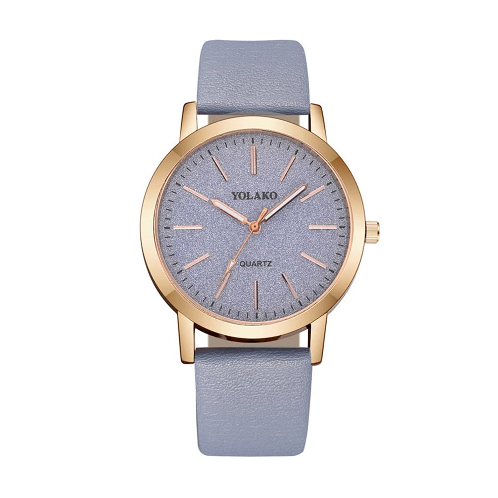 Relógio Feminino Leather