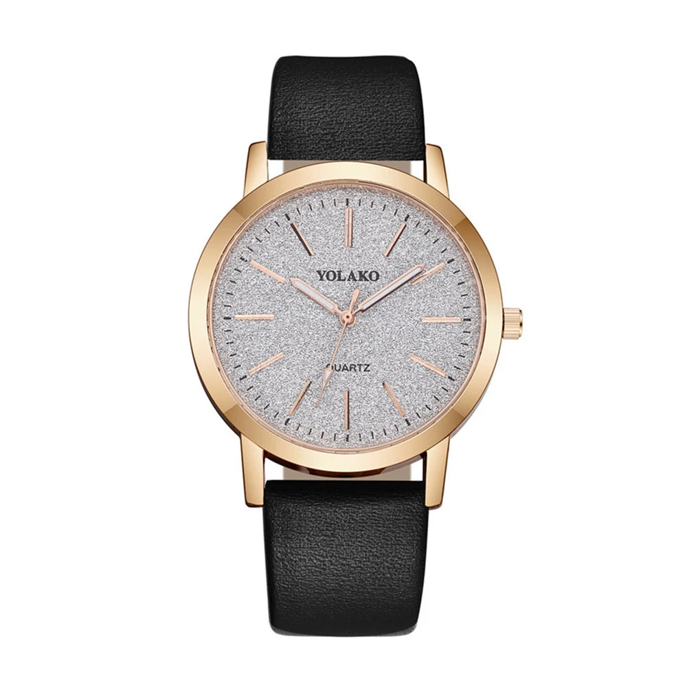 Relógio Feminino Leather